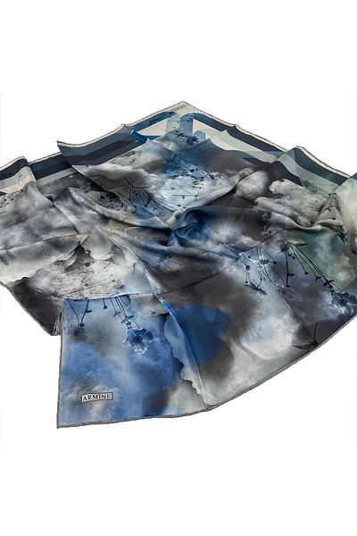 Armine Nostalgia Series Silk Twill Κασκόλ 8354d-32