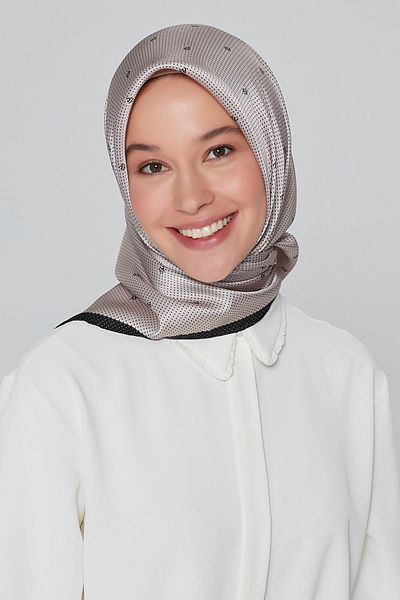 Armine Nostalgia Series Sura Silk Scarf %100 Pure Silk 8259 83