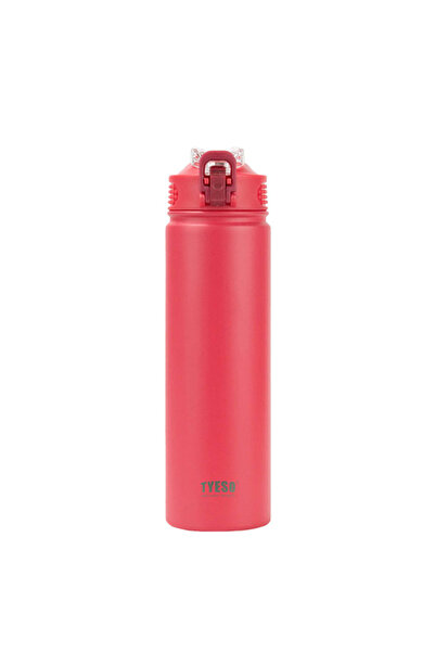 Tyeso Active Color Vakumlu Termos Paslanmaz Çelik Gizli Pipetli 750ML