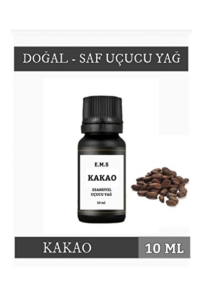 E.M.S AVM KAKAO Esansiyel Uçucu Yağ Buhurdanlık Yağı Difüzör Esansı KAKAO Yağ...