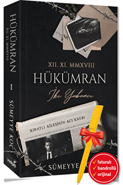İndigo Kitap Alfa Kalem + Hükümran: İki Yabancı (Sümeyye Koç) - CİLTSİZ - İnd...