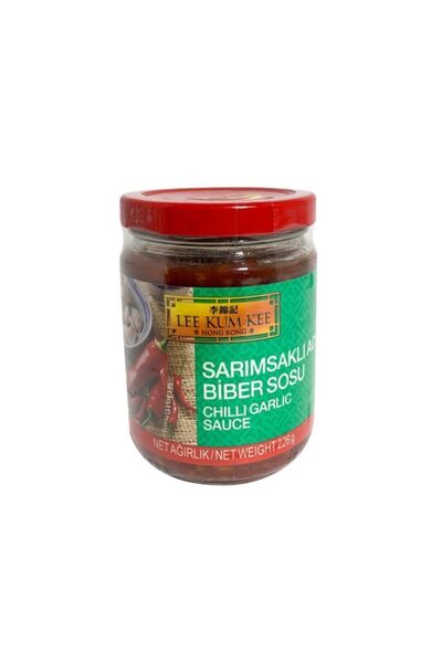 Lee Kum Kee Sarımsaklı Acı Biber Sosu 226g Chilli Garlic Sauce Skt: Expiry Date: 14/08/2027