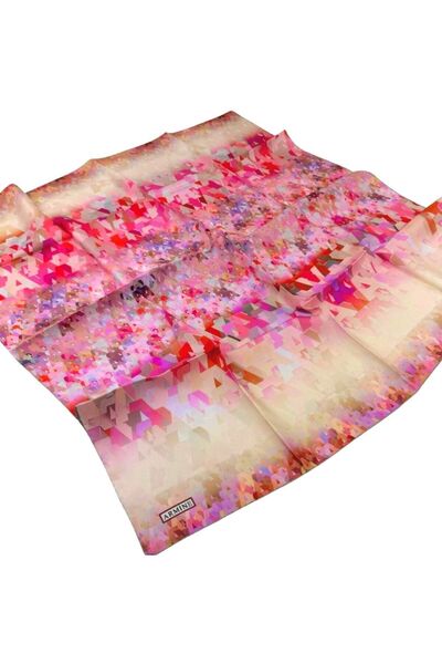 Armine Nostalji Serisi Tivil ipek Eşarp %100 Pure Silk 9043 81