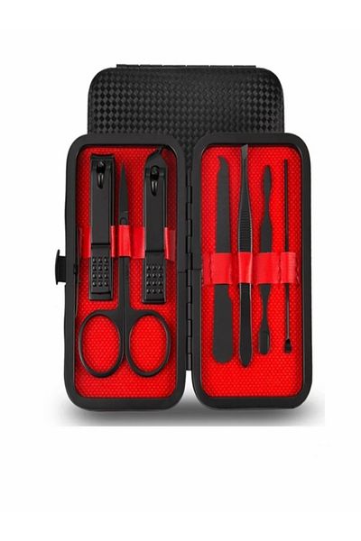 newnet 7 Pieces Stylish Design Easy to Carry Manicure Pedicure Facial Care Set for Home, Office, Workplace and Travel