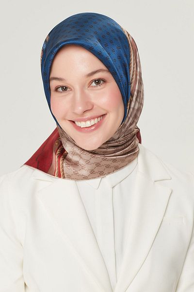 Armine Nostalgia Series Sura silk Scarf 100% Pure Silk 8519 34