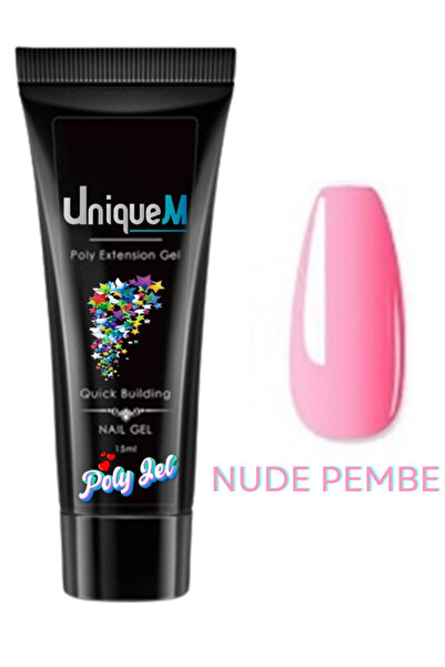 Uniquem Protez Tırnak Polijel Oje Kalıcı Oje 15 ML Poly Gel Nail Art