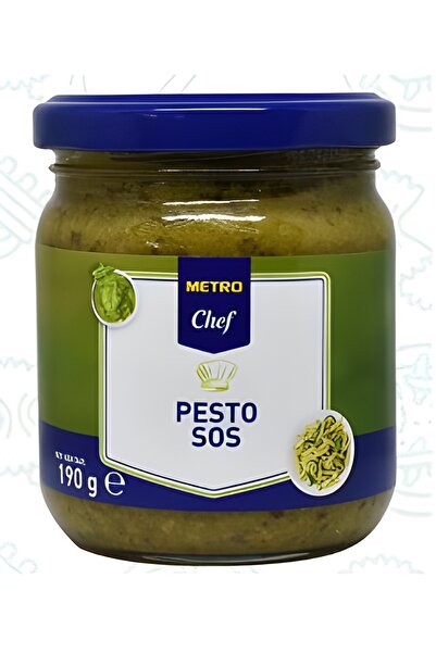 Metro Chef Pesto Sos 190 gr Uzmanlığıyla