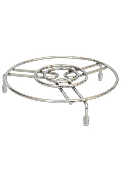 Tiesa Home Μεταλλική στρογγυλή κατσαρόλα χρωμίου 19cm - Κατσαρόλα κάτω από τσαγιέρα