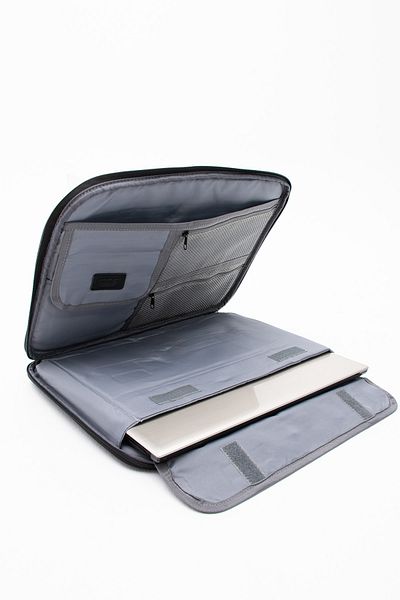ÇÇS Ççs 71423 - Gray Slim Laptop Bag, Water Resistant and Protected