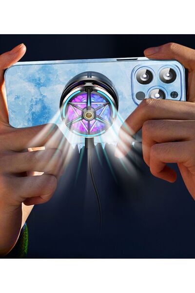 MATECHNO Mıknatıslı Cep Telefon Sessiz Soğutma Fanı Radyatör Soğutucu İos And...