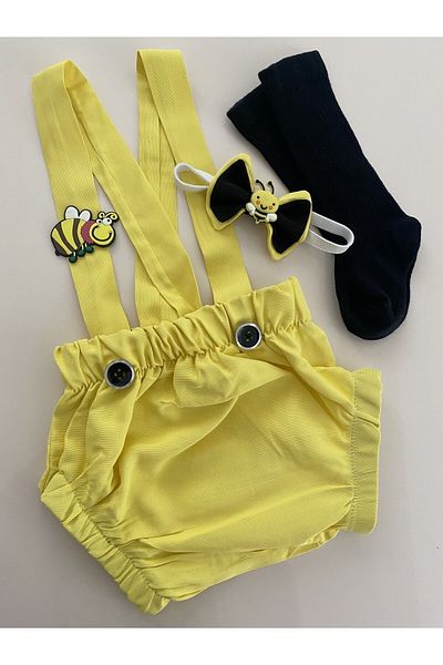 tubibebe Pasta Pasta Pasta Cakesmash - Bee Concept Birthday Costume