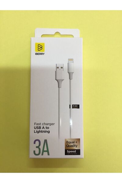 İBERYY Lightning Apple iphone 13/14 Pro ProMax 12 Pro 12 ProMax 3A Veri Ve Şa...