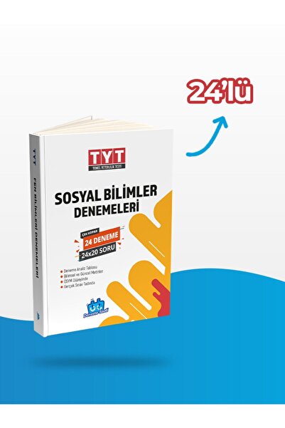 Deneme Saati 2025 Tyt Sosyal Bilimler Denemeleri (24'LÜ)