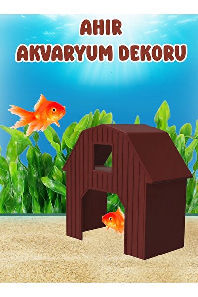 Akvaryum Ahır Akvaryum Dekoru / Fanus Habitat Akvaryum Teraryum için Dekor Ürün