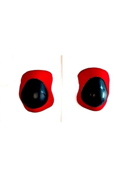 ADORE OYUNCAK Protective Knee Pad Set Knee Pad, Elbow Pad, Glove Set Red