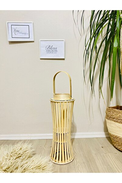 Amentes bambu fener mumluk dekor