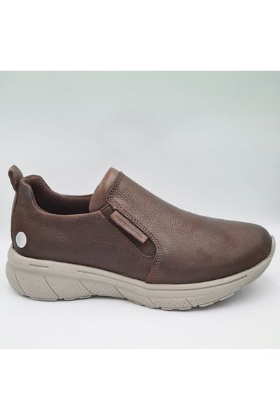 Mammamia D24KA-3555 Pantofi casual de damă din piele de culoare cacao