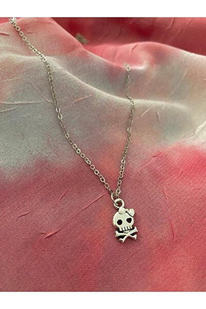 bohemian takı tasarim Minimal Monster High Skull Cosplay Kolye