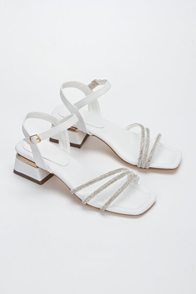 Akçetin Moda Women's Stoned Soft Sole Evening Shoes