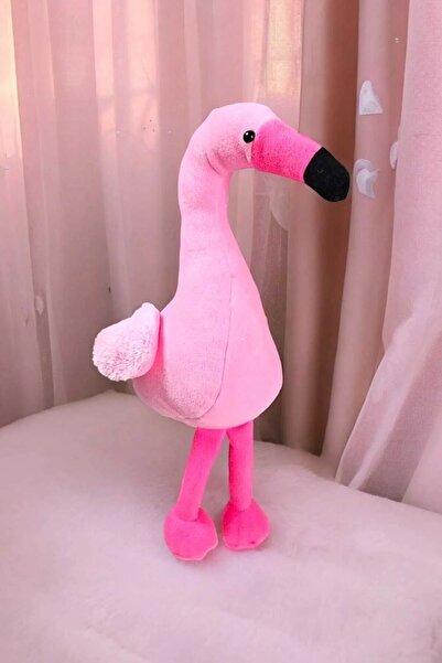 Hey Me Lisa Pembe Flamingo 40 cm Peluş Oyuncak ve Uyku Arkadaşı