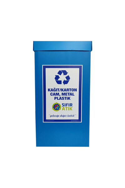 Keskin Tedarik Kağıt Karton Cam Metal Plastik / Sıfır Atık Kutusu