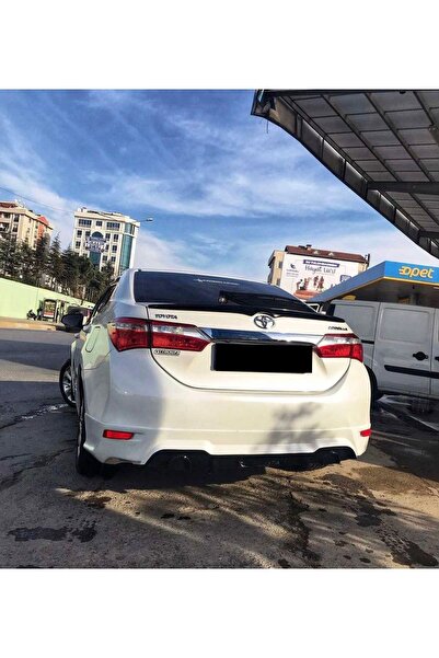 PRİMEAUTOGARAJ Toyota Corolla Arka Tampon Eki Astarlı 2014 Ve Sonrası