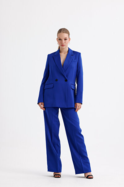 MOCCHI New Season Satin Palazzo Women's Suit