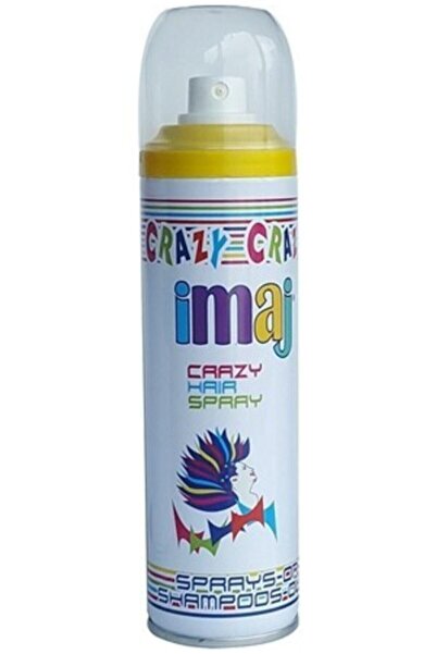 İmaj Renkli Saç Spreyi Sarı 100 ml
