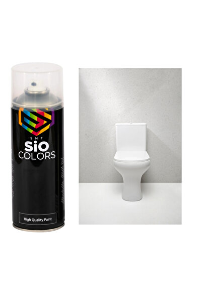 sıocolors ASTAR PİGMENTLİ BEYAZ KLOZET SPREY BOYA SUYA DAYANIKLI 400 ML