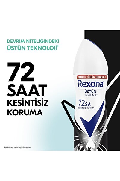 Rexona Kadın Sprey Deodorant Invisible Beyaz Iz Sarı Leke Karşıtı 150 ml