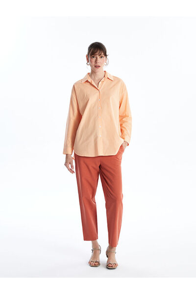 LC Waikiki Ριγέ μακρυμάνικο γυναικείο πουκάμισο