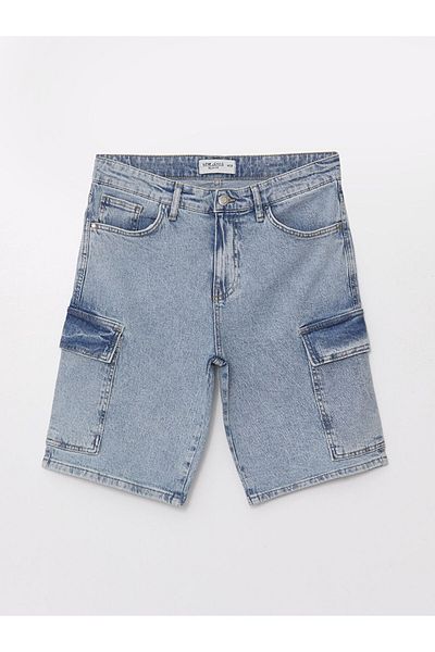 LC Waikiki Standard Fit Men's Jean Shorts