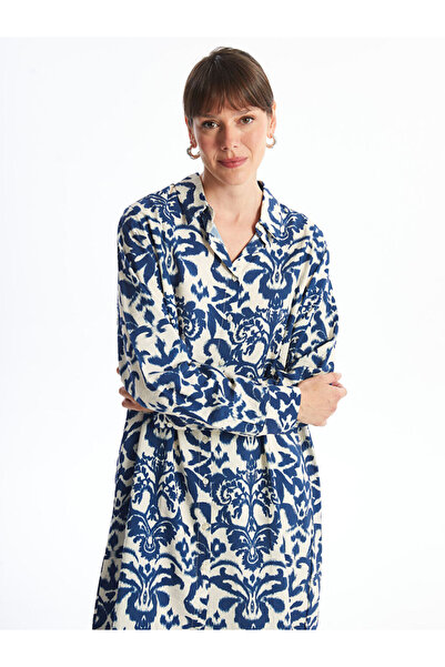 LC Waikiki Γυναικείο πουκάμισο τουνίκ με σχέδιο