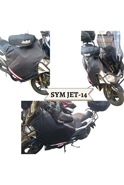 JİEKAİ SYM JET14 UYUMLU DİZ ÖRTÜSÜ ELCİK TAKIM SET SU VE SOĞUK GEÇİRMEZ