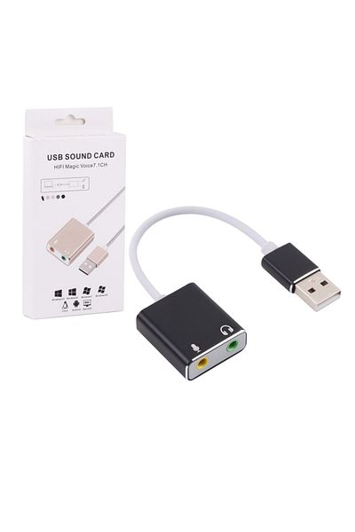 Powermaster Usb 7.1 Sound Card - Pm-21814