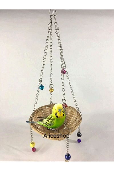 aliceshop Nest Swing for Small Birds