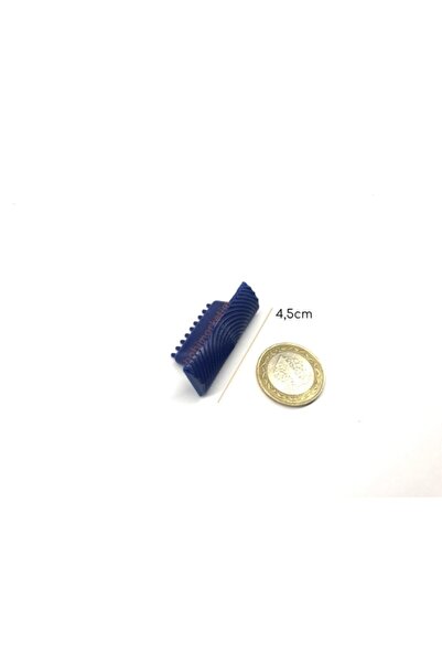 Rich Mini Doku Tarağı Budak Aleti Ahşap Tarağı Wood Grainer 4.5cm