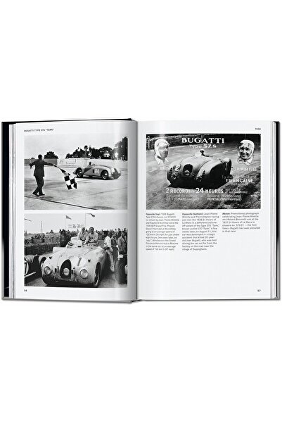 Taschen Ultimate Sports Car List of 50 with the Results with the 1910s - Hardcover