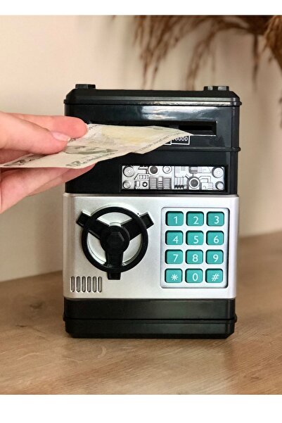 Genel Markalar Atm Kasa Kumbara Siyah