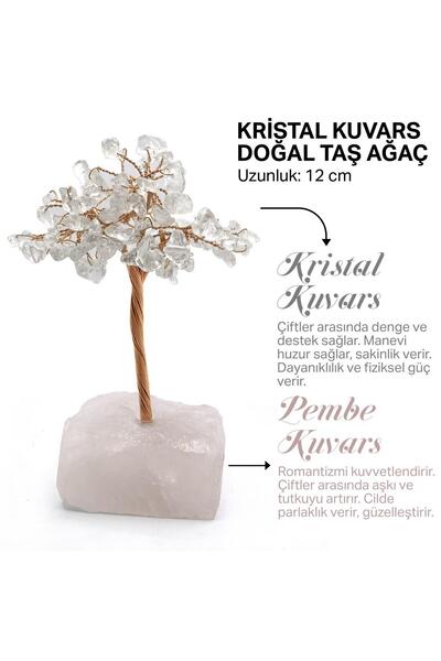 OSMANLI DEĞERLİ TAŞ Sertifikalı Hakiki Orijinal Doğal Taş Kristal Kuvars Ağaç...