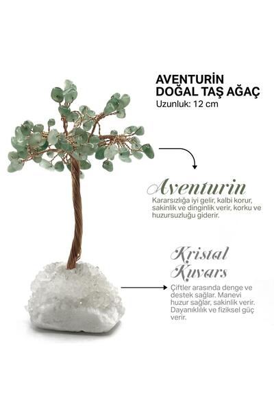 OSMANLI DEĞERLİ TAŞ Sertifikalı Hakiki Orijinal Doğal Taş Aventurin Ağaç - Al...