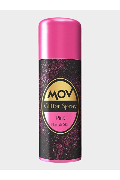 MOV Glitter Sprey Body & Hair Pembe
