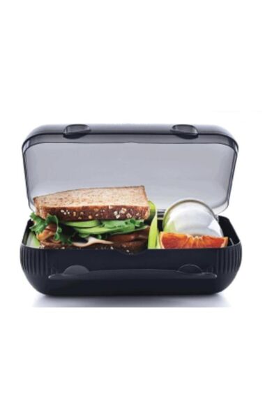 Tupperware صندوق تغذية أسود