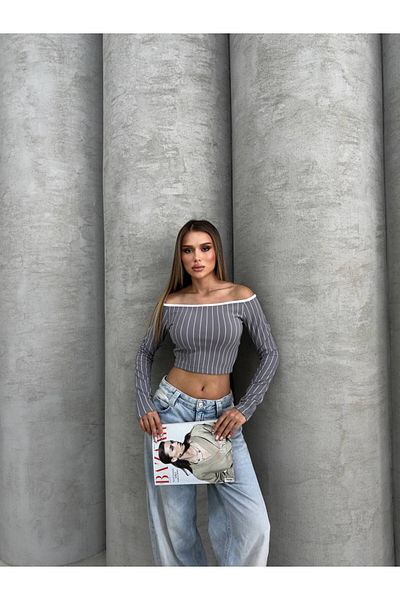 AtegeWear Madonna ριγέ οθωμανικό ύφασμα