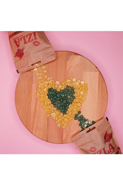 İzla Pudralı Soyulabilir Pembe Boncuk Ağda 250 gr