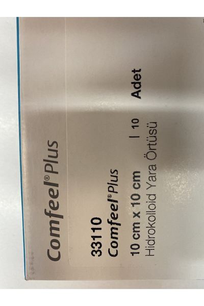 Coloplast Comfeel Plus Hydrocolloid Wound Care Cover 10x10cm Pack of 10