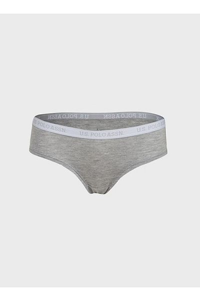 U.S. Polo Assn. Women's Cotton Lycra 3 Pack Multicolored Shorts Panties