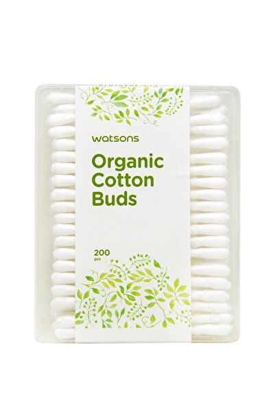 Watsons Organik Kulak Çubuğu 200 Adet 2399900868499