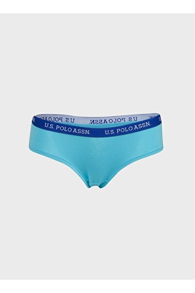 U.S. Polo Assn. Pachet de 3 pantaloni scurți multicolori pentru damă din Lycra din bumbac