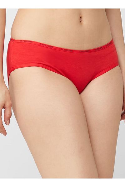 U.S. Polo Assn. Γυναικεία εσώρουχα 5 συσκευασιών Lycra Cotton Modal ψηλόμεση